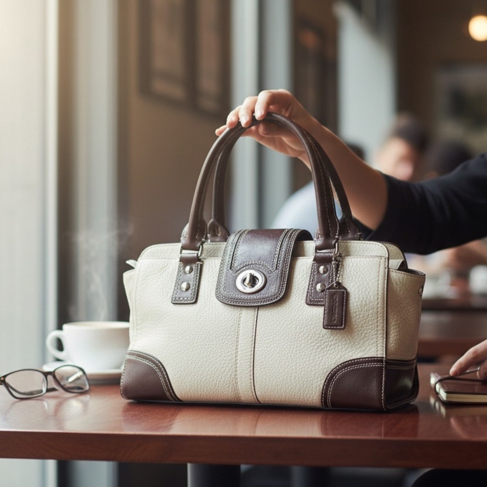 Coach Hamptons Capacity Carryall Satchel 2009 - F13961